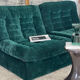 Velvet sofa 1970