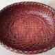 Japanese woven bamboo basket Ikebana