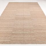 8x11 Bronze & Beige Ethnic Vintage Kilim Rug, 241x350Cm