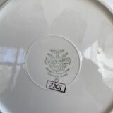 2 Vintage Plates Villeroy & Boch Mettlach - Economic Union France-Sarr