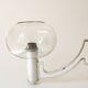 Chandelier with 3 lights by Gaetano Sciolari – Italian design from the 1970s.