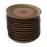 Set of 12 plates St. Amand