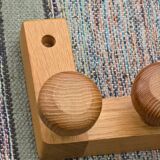 Coat rack with 3 hooks by Guillerme and Chambron