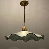 Italian Satinated Glass Light Pendant, 1970s