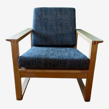 Fauteuil par Borge Mogensen, Danemark 1965