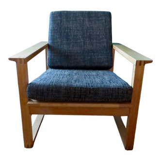 Fauteuil par Borge Mogensen, Danemark 1965