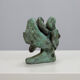 Sculpture en bronze figurative expressive, Pays-Bas, années 1970