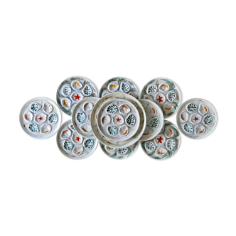 Vintage oyster service