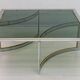 Mid-Century Modern Italian Chrome and Brass Coffee Table, 1970s