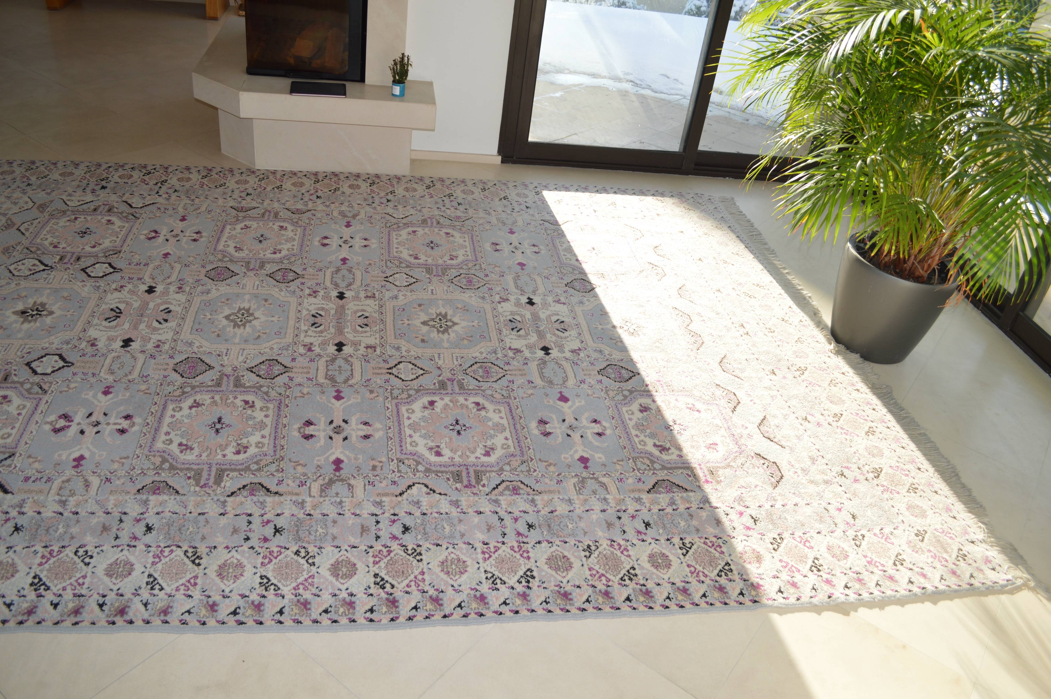 Handmade carpet from Morocco