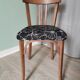 Black Baumann bistro chairs