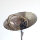 Suspension chrome and glass chandelier