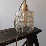 Lampe à poser avec globe en verre
