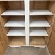 Armoire vintage blanche (rénovée)