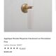 Medium wall light Claremont in fine porcelain
