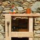 Charming old cobbler's workshop