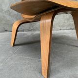 LCW Lounge Chair in ash wood, designed by Eames for Evans/Herman Miller, 1950s
