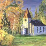 Painting The Chapel in Autumn