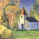 Painting The Chapel in Autumn