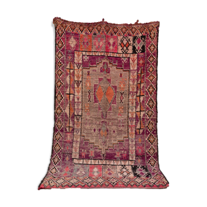 tapis marocain, boujad vintage 187 x 320 cm