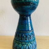 Bougeoir / Vintage Candle Holder Rimini Blue by Bitossi, 1950s