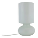 Vintage matte white glass lamp Lykta from Ikea.