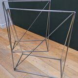 Pair of chrome trestles