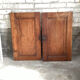 Paire de portes de placard ancienne