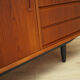 Enfilade en teck, design danois, années 1970, production: Danemark