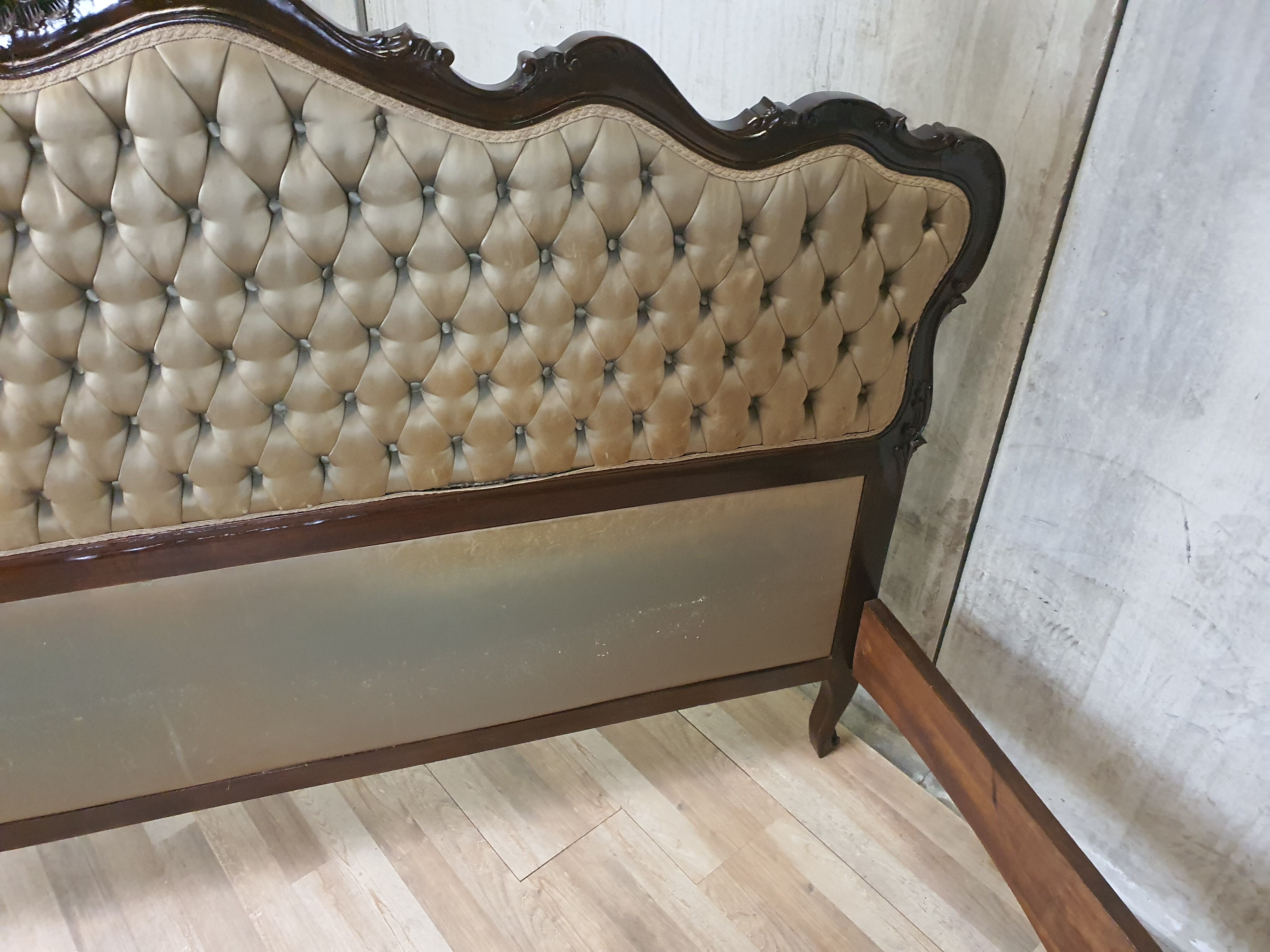 Baroque double bed - 20th century