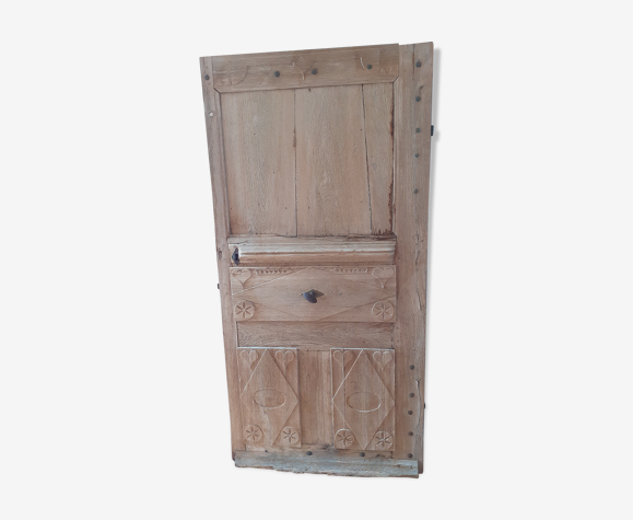 Porte en chêne xviii ème