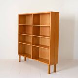 Scandinavian oak bookcase