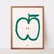 The Apple - wall poster 50x70cm