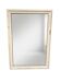 Antique mirror with beige patina