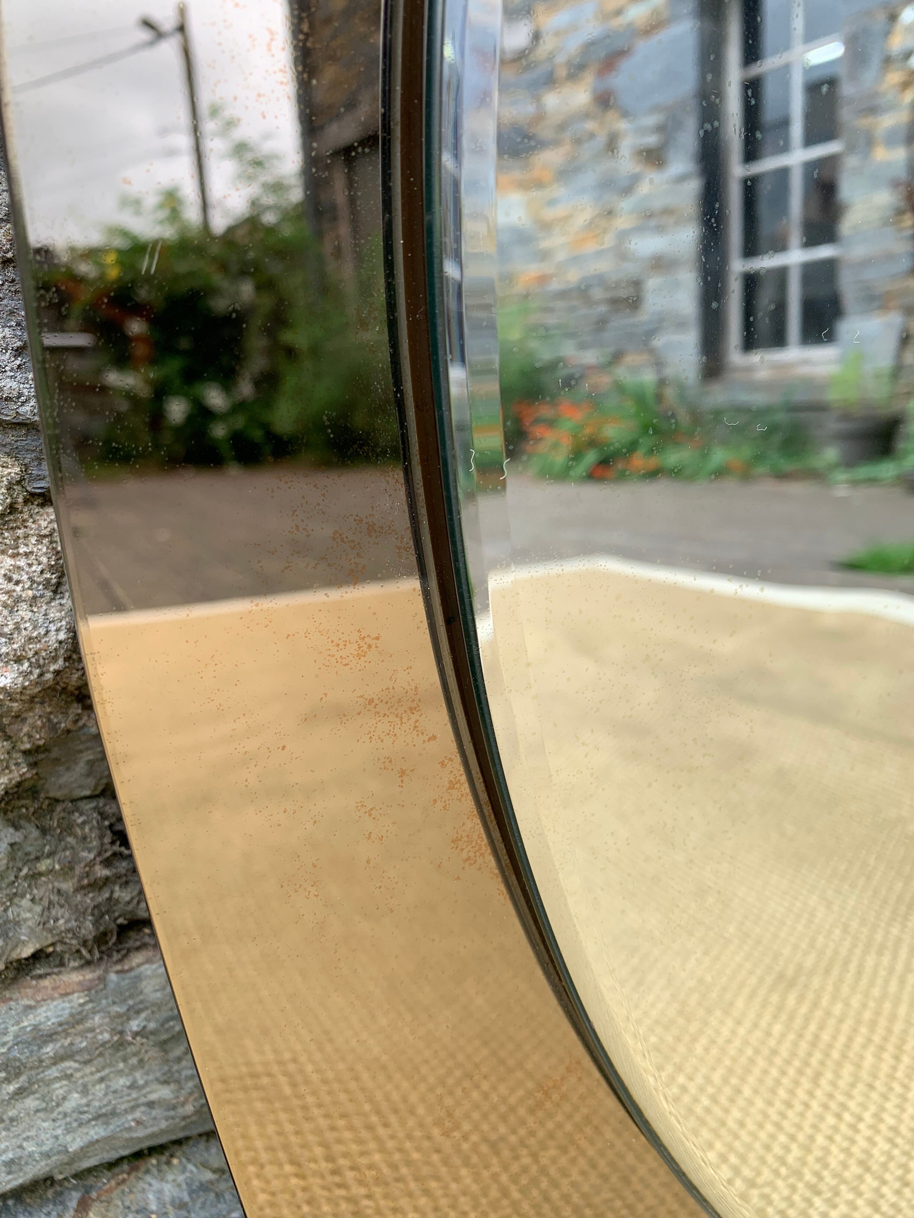 Mirror double tint Veca 70s 52X71cm