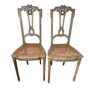 paire de chaises louis