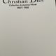 Christian Dior, press fashion illustration - autumn collection - winter 1987-1988