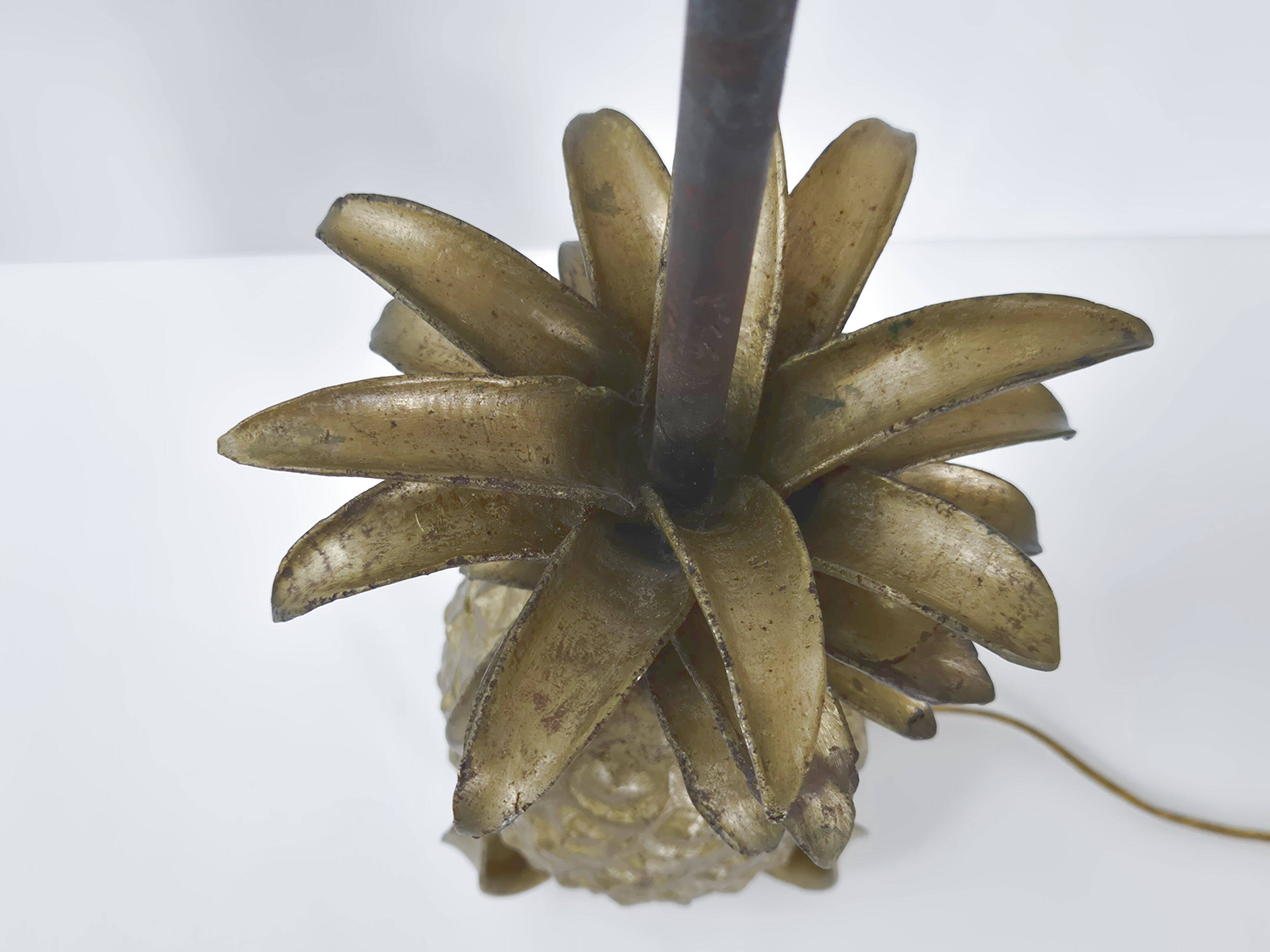 Vintage pineapple lamp 1970