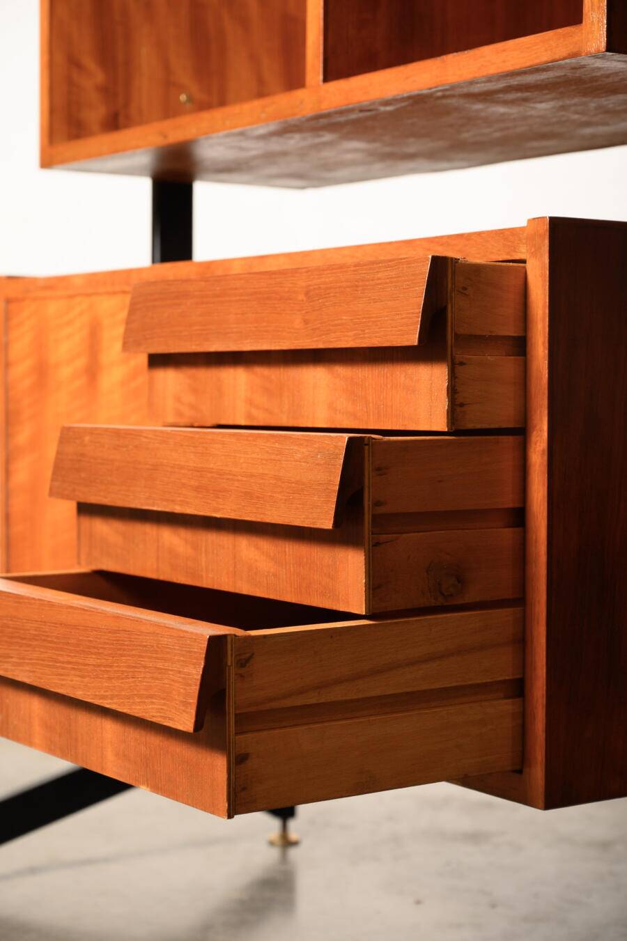 Italian teak bookcase
