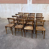 Set of 16 bistro chairs