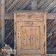 Antique solid wood confiturer - buffet with 1 door