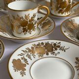 Coffee cup service in porcelain
