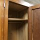 Mid-century armoire with large mirror, wardrobe and chest of drawers