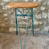 Folding workshop stool “Libellule” year 1950