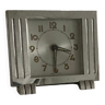 Réveil JAZ Static mouvement mécanique 1938-1939 à cadran non lumineux dit cadran blanc.