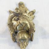Bronze door knocker Lion's Head