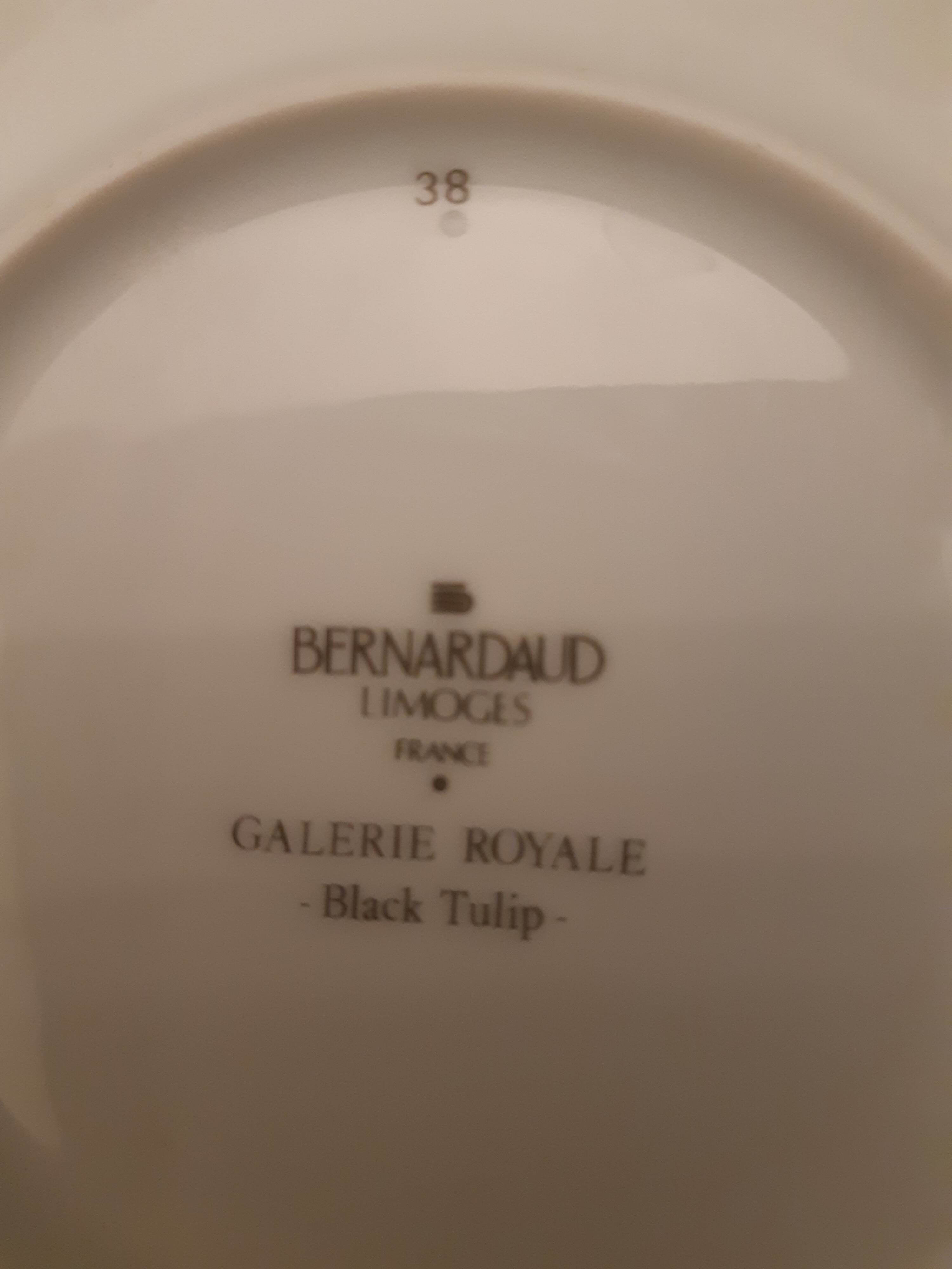 Bernadaud Black Tulioe