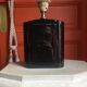 Table lamp in bakelite and gilded brass, 1980s