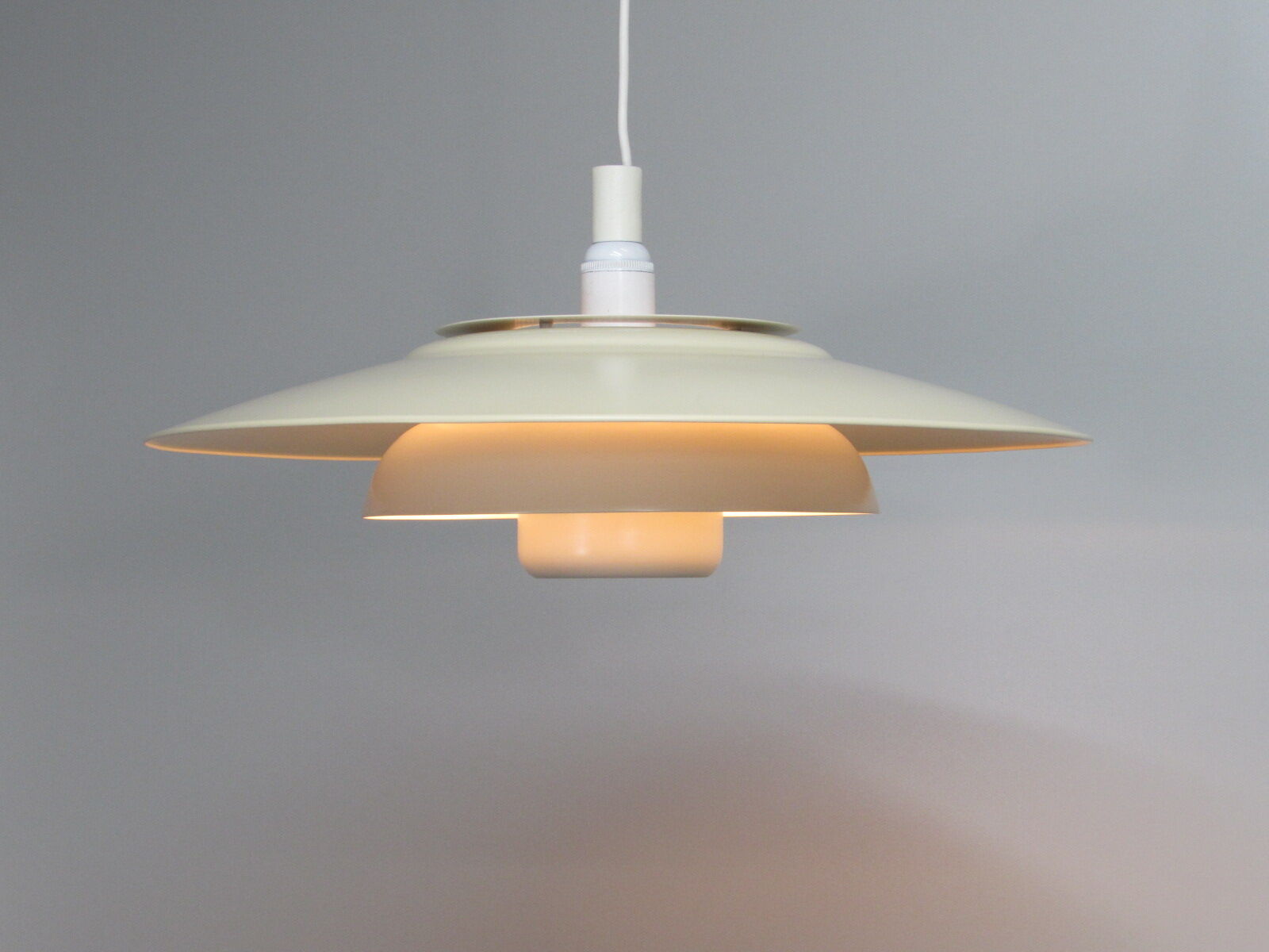 Four tiered pendant from Denmark 1960s