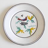 Bird plate from Forges-les-eaux